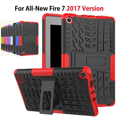 Silicone Case For Amazon All New Fire 7 2017 Tablet With Alexa 7 Armor