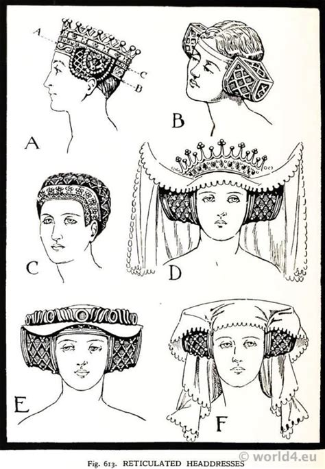 hennin  reticulated headdress    century  century