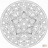 Coloring Mandala Celtic Pages Mandalas Para Dibujos Colorear Pintar Printable Dificiles Geometricas Choose Board Categories Color sketch template
