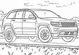 Jeep Coloring Cherokee Pages Grand Cars Drawing Ausmalbilder Printable Coloriage Auto Malvorlagen Safari Kids Categories sketch template
