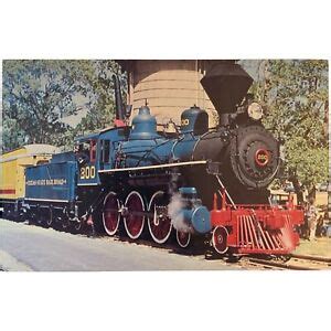 vintage postcard train texas state railroads locomotive number  ebay