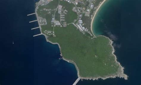 underground chinese submarine base revealed in satellite pics