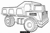 Truck Coloring Pages Printable Tonka Trucks Dump Kids Construction Semi Garbage Drawing Color Print Coloriage Camion Ecoloringpage Fire Sheets Drawings sketch template