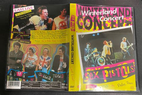 Sex Pistols Winterland Concert Fraktfritt 409805678 ᐈ Köp På Tradera