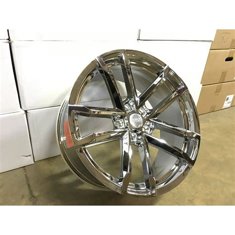 alloy wheels rims compatible  chevrolet camaro  lug chrome  offset set