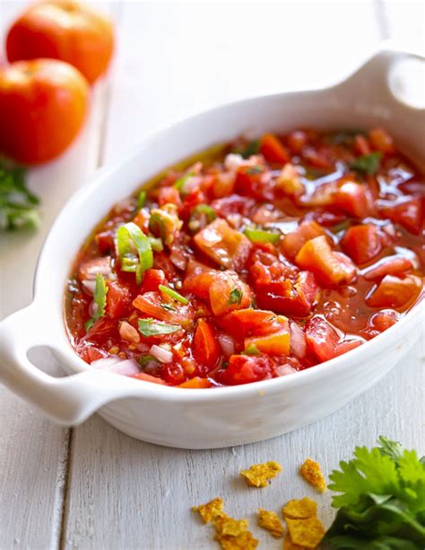 tomato salsa chunky salsa recipe fun food frolic
