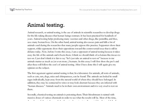 animal testing persuasive speech  animal research paper topics