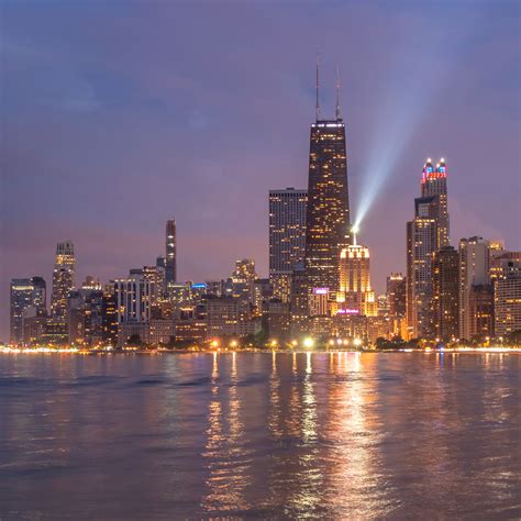 north avenue beach view   chicago skyline chicago pictures  sale