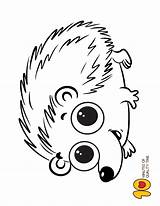 Hedgehog Coloring Pages Cute Colouring Sheets Easy Color Choose Board Colors Drawing sketch template