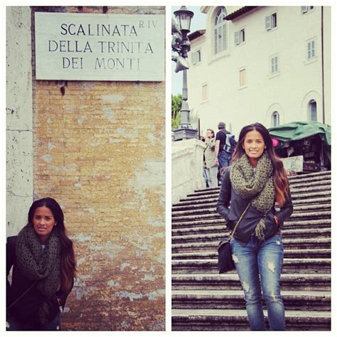 spotted stalked scene rocsi diaz vacays in rome