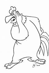 Leghorn Foghorn Coloring Pages Gph Dsc Artist Template Deviantart Printable Getcolorings sketch template