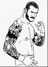 Coloring Pages Rock Punk Wwe Getcolorings Printable Color sketch template