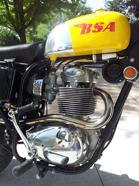 bsa  victor special restored   classic motorcycles
