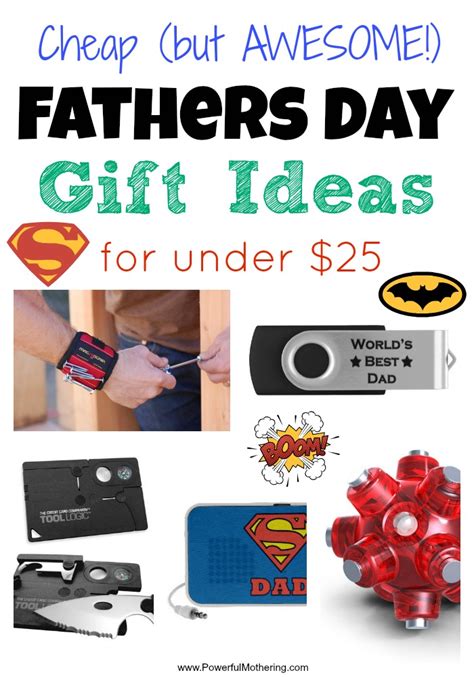 cheap fathers day gift ideas