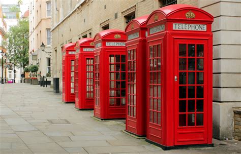 uks famous red telephone booths   transformed  tiny offices