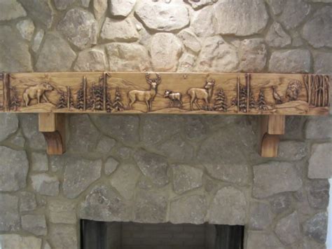 deer family fireplace mantel fireplace mantels shelves