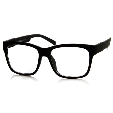 casual bold thick square frame clear lens horn rimmed glasses sunglass la