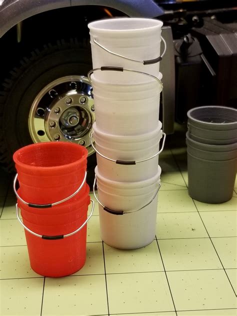 set     gallon buckets   scale arc tec shop
