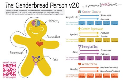 Genderbread Person Gender And Sexuality Illustrated Tamra