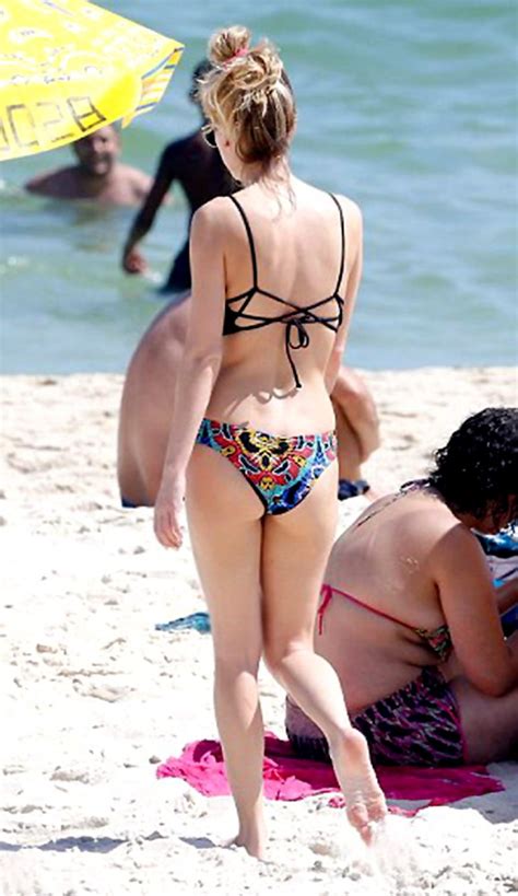 dylan penn in bikini at her hotel and a beach in rio de