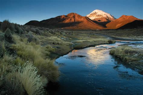 parque nacional sajama en oruro bolivia