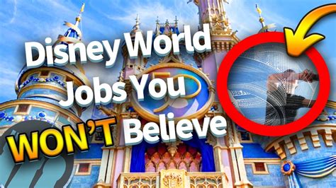 disney world jobs  wont   real youtube