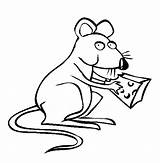 Rat Coloring Pages Drawing Color Mouse Colouring Line Evil Animals Cartoon Rod Year Animal Sheets Printable Sketches Print Back Thecolor sketch template