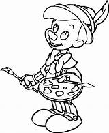 Pinocchio Wecoloringpage sketch template