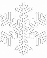 Snowflake Snowflakes Dot Coloring Connect Printable Pages sketch template