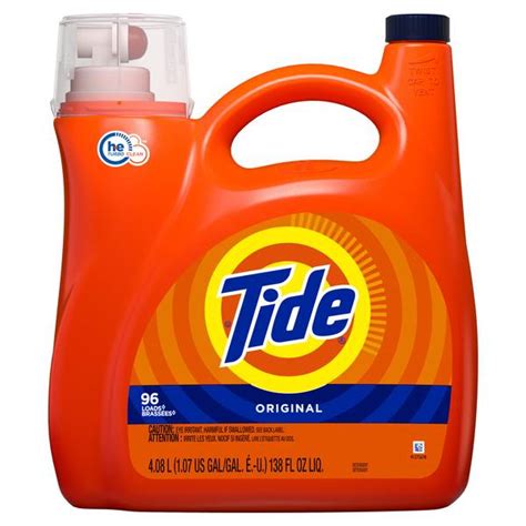 tide high efficiency original laundry detergent