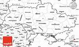 Ukraine Map Blank Simple East North West Maps sketch template