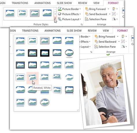 powerpoint  formatting pictures