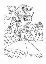 Chibi Anime sketch template