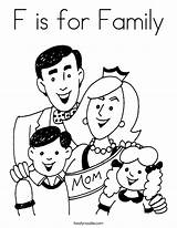 Family Coloring Happy Pages Colouring Printable Kids Mom Very sketch template