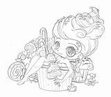 Coloring Muerte Santa Tattoo Yampuff Pages Deviantart Template sketch template