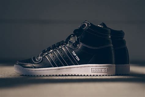 adidas top ten  black sneakerfiles