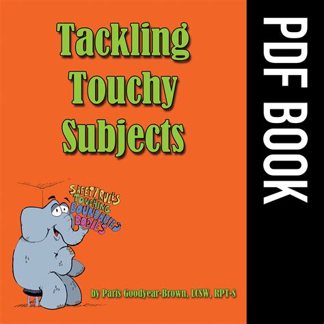 tackling touchy subjects pdf book nurture house