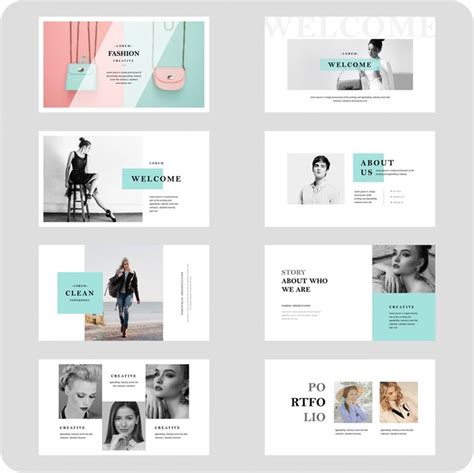 fashion powerpoint  template