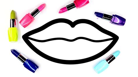 lipstick coloring pages printable printable coloring pages