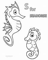Seahorse Carle Elevate Blocks Cookie Unit sketch template