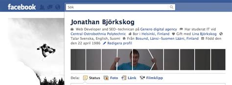 create  facebook profile banner  page