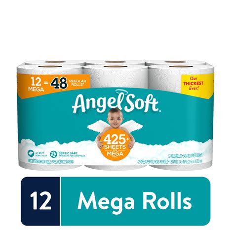 angel soft toilet paper  mega rolls brickseek