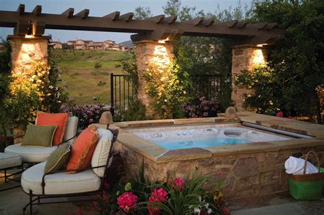 amazing outdoor hot tub ideas   sanctuary  relaxation hot