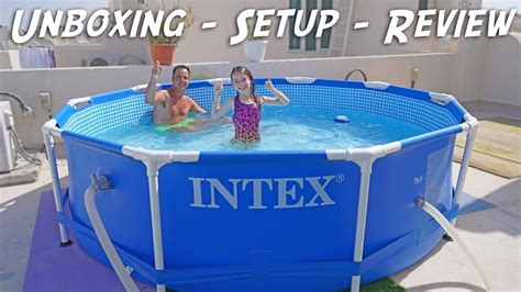 intex  pool review youtube