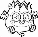 Monsters Moshi Coloring Pages Diavlo Getdrawings Drawing sketch template