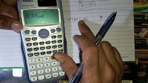 differentiation  scientific calculator  hindi al  ll