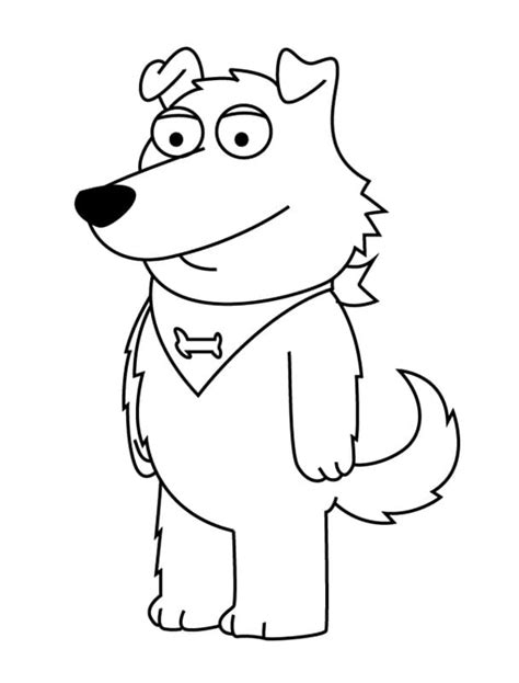 family guy  brian coloring page  print  color