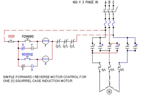 reverse  single phase motor wiring diagram