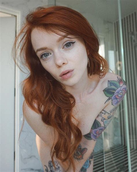 stunning redhead julie barnorama