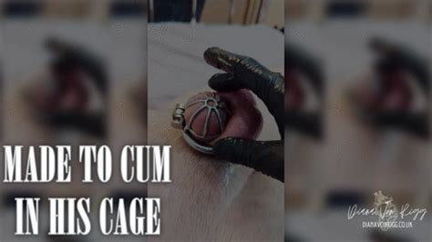 Denied A Real Orgasm Viagra In Chastity Cruel Hands Free Orgasm